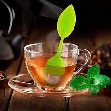 Silicone Tea Infuser - Stainless Steel Strainer Drip Tray Included