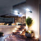 COB Outdoor Solar Lights LED Solar Garden Lamp 3Mode Waterproof Motion Sensor Wall Lighting for Patio Garden Solar Light