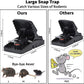 Heavy-Duty Black Mouse Trap 🐭💥 | Pack of 2