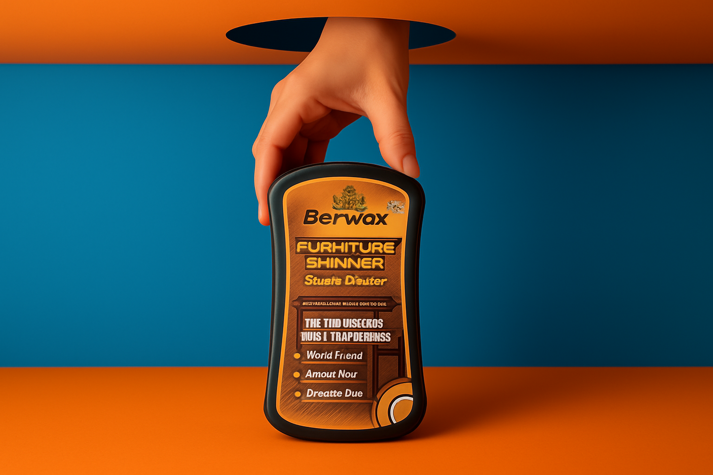BeeWax Furniture Shiner – Multi-Purpose Wood Polish