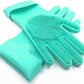 Silicon Washable & Reusable Washing Glovesss