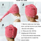 Mirco Fiber Hair Cap Towel Pack Of 3