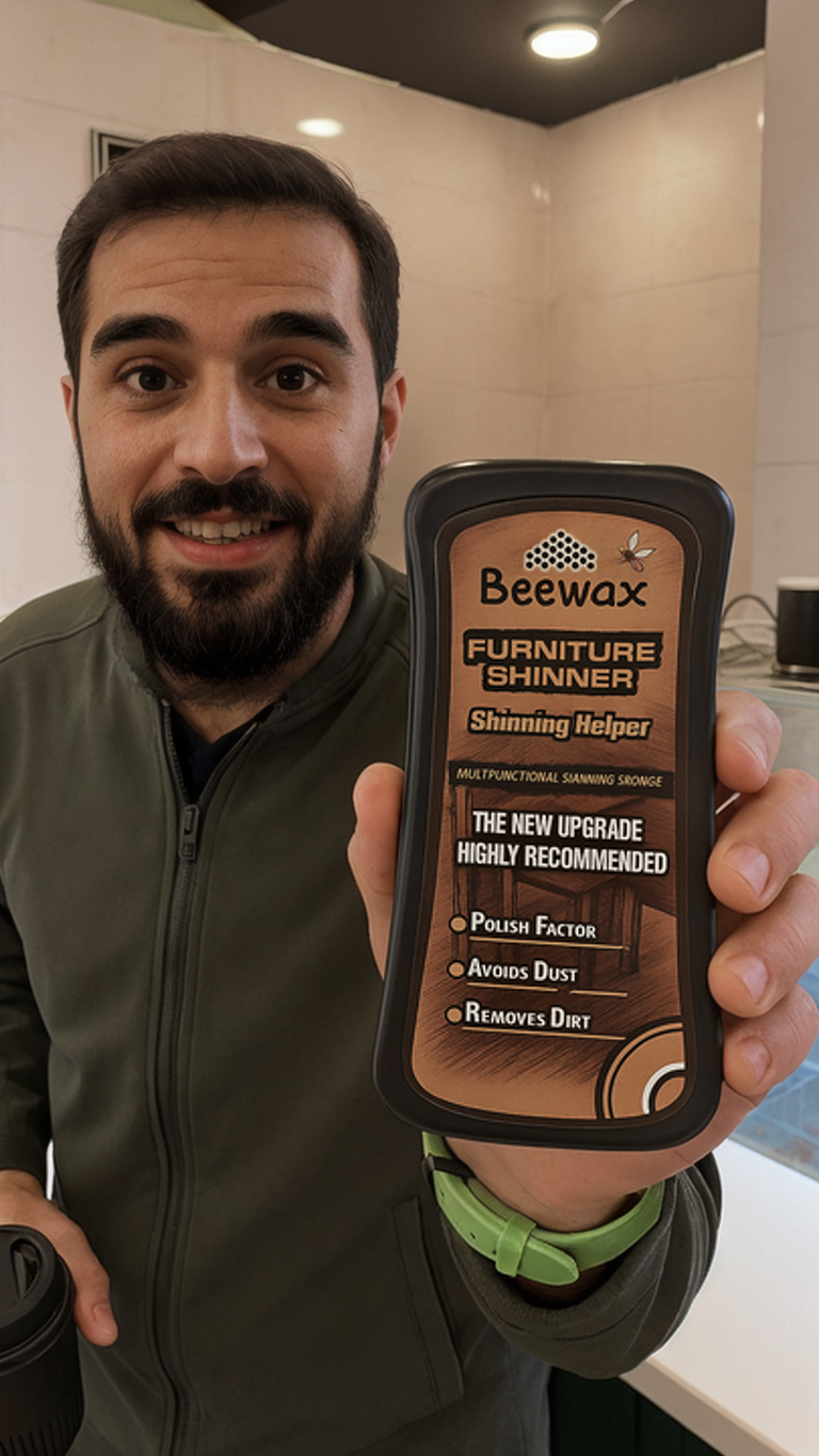 BeeWax Furniture Shiner – Multi-Purpose Wood Polish