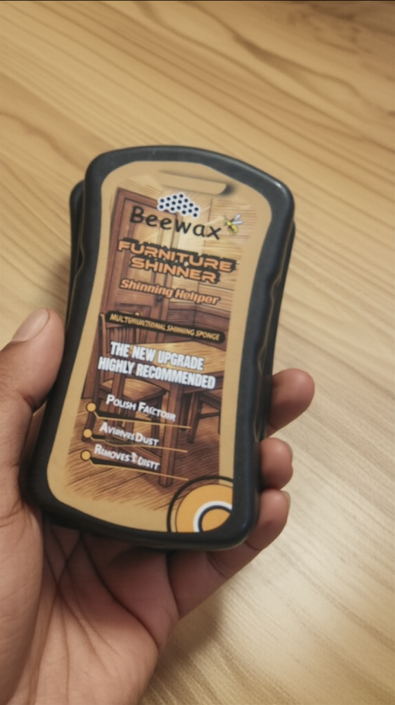 BeeWax Furniture Shiner – Multi-Purpose Wood Polish